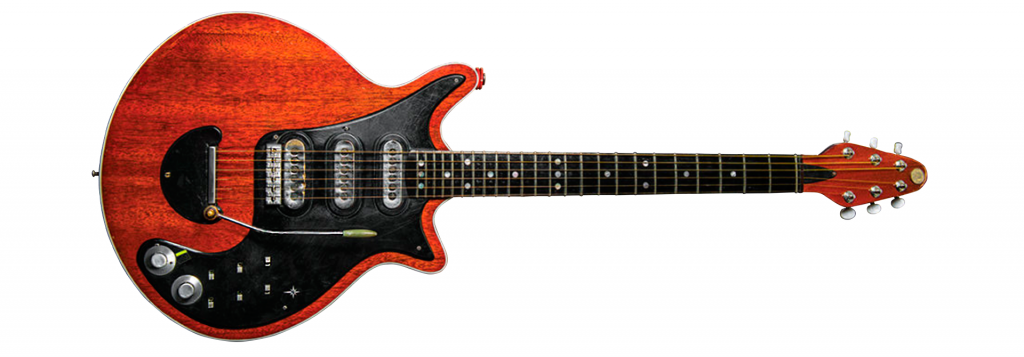 Guitarra legendaria The Red Special de Mad brain